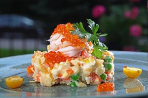 Оливье по- Царски.