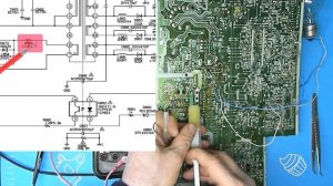 Ремонт ТВ TOSHIBA 14JC2M шасси S3E (MCL-437F)