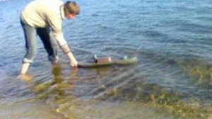 корабль из пластилина Адмирал