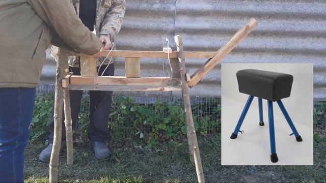 ОЛЕНЬ ИЗ ВЕТОК СВОИМИ РУКАМИ. РУЧНАЯ РАБОТА 1 ЧАСТЬ ? смотреть онлайн