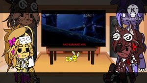 Fnaf 1 React To Fnaf Songs // GACHA CLUB // ?THEY'LL FIND YOU? and let me through // Fnaf // ?