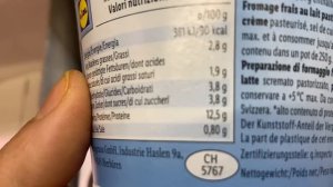 Закупка продуктов в Швейцарии |.  Lidl| очень сытный завтрак