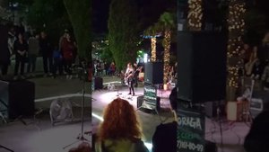 концерт группы курага на набережной в Ялте