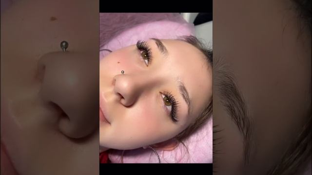 Наращивание ресниц, лучики☀️ смотреть онлайн