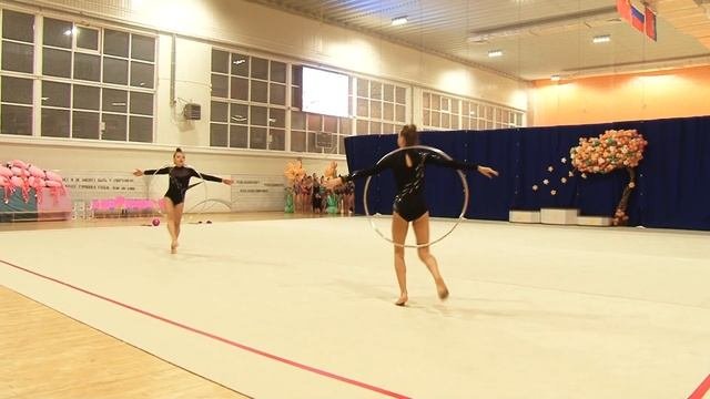Показательное выступление дуэта