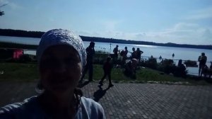 Крест на святом озере у Антония Дымского. доплыла)