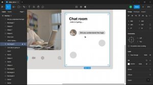 Figma tutorial - How to design video chat UI design | UI/UX design tutorial