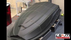 LSAM 3D Printed Marine Boat Hull Pattern
