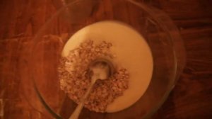 Овсяные хлопья геркулес в микроволновке