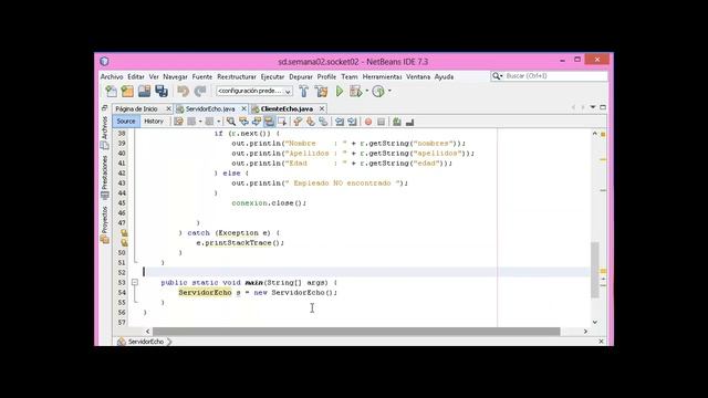 tutorial cliente/servidor en java смотреть онлайн