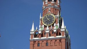 Москва Кремль Спасская Башня Часы Куранты Красная Площадь Видео SONY A7iii 4 K Video 3840x2160