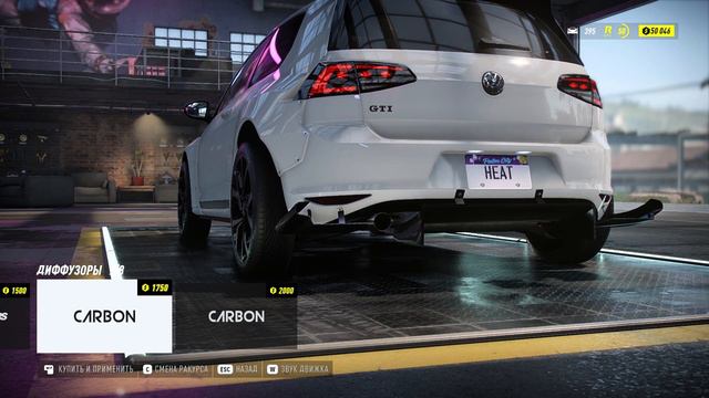 NFS HEAT - 1000HP Volkswagen Golf GTI / Customization смотреть онлайн