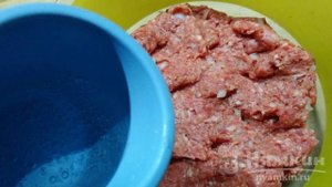 Котлетки из говяжьего фарша на электрогриле