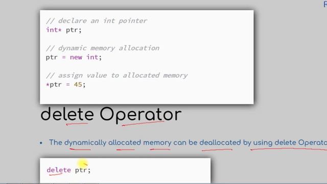 #81 new and delete Operator in C++ | C++ Programming