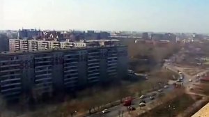 1994 год. Тюмень. На крыше Дома печати.