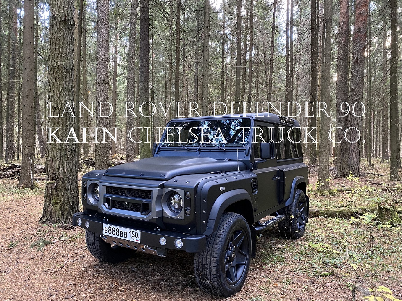 Самый дорогой и аскетичный Land Rover 90 KAHN CHELSEA TRUCK Co (Лэнд Ровер 90)