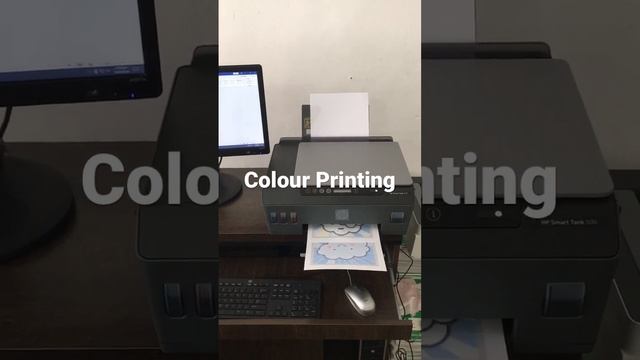 Colour Printing with Hp Smart Tank 500.