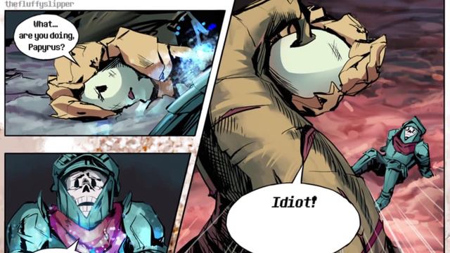 The Face off! - Part 3 (Undertale Comic Dub) смотреть онлайн