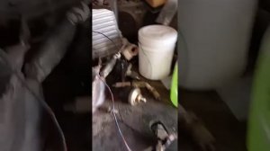 ставим датчик давления масла, на Ниссан