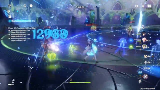 4.0's Spiral Abyss - Floor 12: 9 Stars (No Retries) | Genshin Impact 4.0 смотреть онлайн