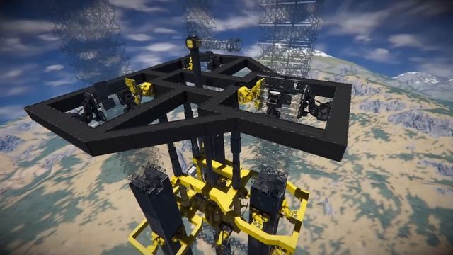 Building A Space Elevator - 30 Hours in 25 Minutes Compilation 2 | Space Engineers Time Lapse Serie смотреть онлайн