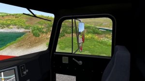 Truck Transporter Car Rescue Deep Water – BeamNG Drive