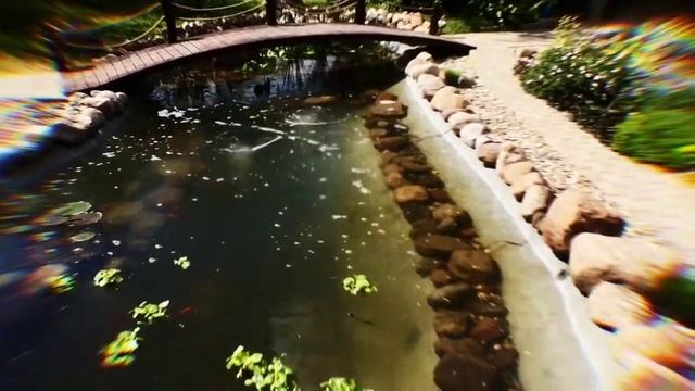 Создание искусственного водоема. Строительство мостика. смотреть онлайн