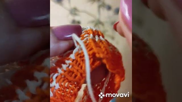 Трикотажные швы. Вертикальный шов петля в петлю по изнаночной глади