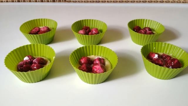 МАФФИНЫ с ВИШНЕЙ без глютена смотреть онлайн