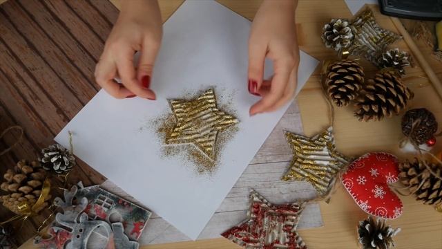 Новогодние игрушки на елку своими руками /Christmas toys смотреть онлайн