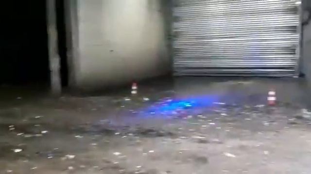 LED фара с синим светом для безопасности