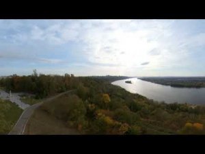 Полет на параплане с командой Траектория полета в Нижнем Новгороде 28.09.2023 в 360_4