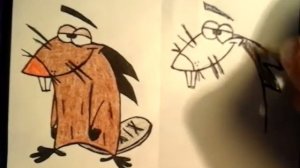 Как нарисовать Дегета (Крутые бобры)?)))