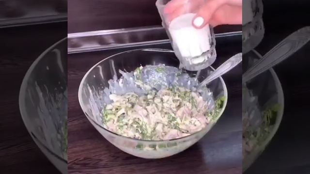 🍗 Вкусные куриные маффины