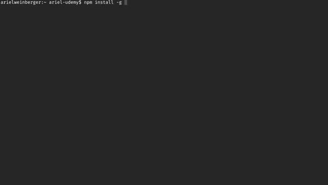 Lecture 2. Installing the NestJS CLI | Node | API | Modern TypeScript | JS | Master NestJS (2021)
