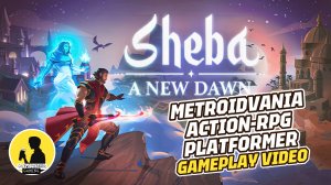 METROIDVANIA ACTION-RPG PLATFORMER | SHEBA: A NEW DAWN, GAMEPLAY #shebaanewdawn #gameplay