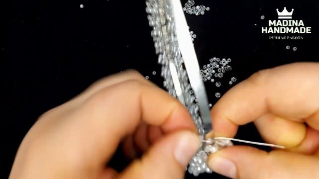 #DIY #МК Ободок своими руками | Как сделать модный ободок своими руками? | диадема для невесты смотреть онлайн