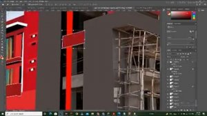 3D House Elevation Design in Photoshop, How to make Quick Design for your House in Adobe Photoshop