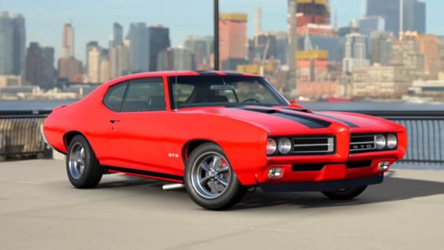 Gran Turismo 7 Scapes Photo Mode 25 - 1969 Pontiac GTO 'The Judge' (Custom)