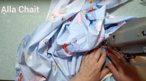 Одеяльце в кроватку для новорожденного.Шьём Одеяло.Мастер Класс для начинающих. Alla Chait 26.11.23