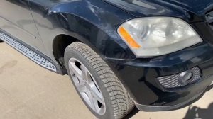 Пороги для Mercedes ML 164.Тюнинг 444.