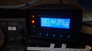 Блок индикации RA3YBW усилителя мощности . Работа с УМ на ГУ-84Б.