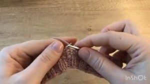 МК | Вяжем ДВУХСТОРОННИЙ шарф спицами