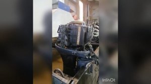 Лодочный мотор Yamaha F50AET гидроподъем 00124487