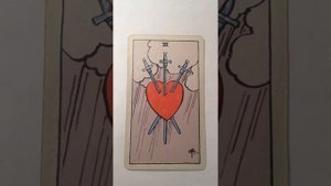 Карта Таро  Тройка Мечей. Значение в раскладах. Школа Таро