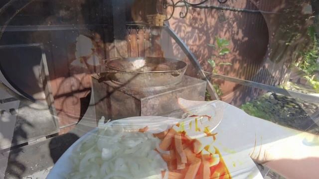 Рецепт за 5 минут.Казан-Кебаб на огне ??? смотреть онлайн