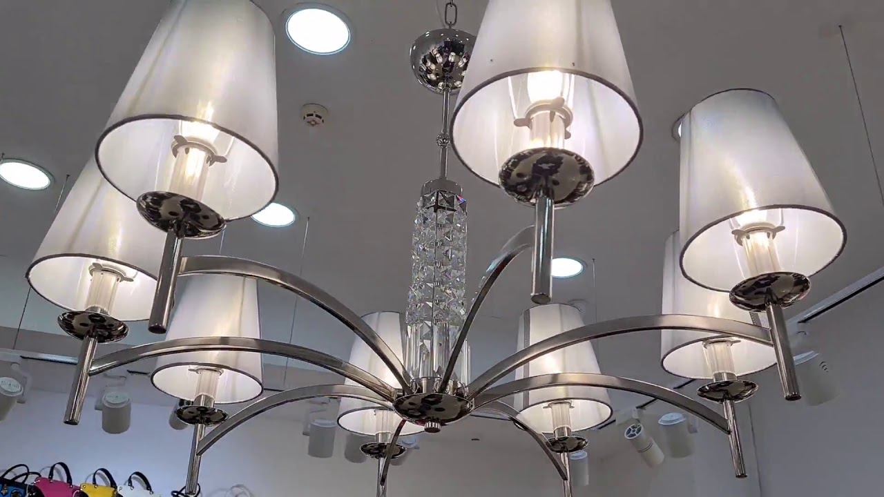 Подвесная люстра Maytoni Krona MOD076PL 08N смотреть онлайн