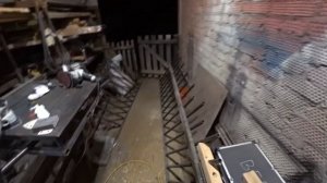 Перила для лестницы стиле лофт