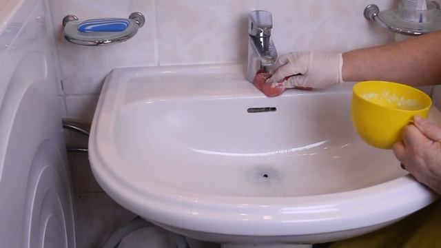 Как сделать ванну белоснежной - раковина станет белоснежной тоже смотреть онлайн