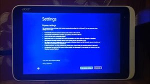 Установка Windows 10 (preview) на планшет Acer iconia tab w3-810